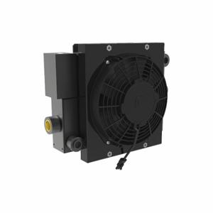 AKG D10-12-BP25 Forced Air Oil Cooler, DC, 10 hp Heat Removed, 30 GPM Max. Flow, 377 PSI Max. Pressure | CN8EDN 53XG27