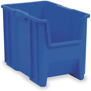 AKRO-MILS 13014BLUE Stacking Bin, 17-1/2 Inch Length, 10-7/8 Inch Width, 12-1/2 Inch Height, Blue | AD8CWL 4HY39