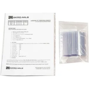 AKRO-MILS 29302 Card Stock Holder, 1-3/4 Inch Width, 4 Inch Length, Pack Of 25 | AB6EYA 21D066