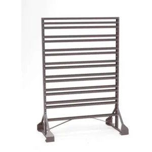 AKRO-MILS 30016 Two Sided Rail Rack, 36 Inch Length, 53 Inch Height, 500 Lbs. Capacity | AE7JGZ 5YM90