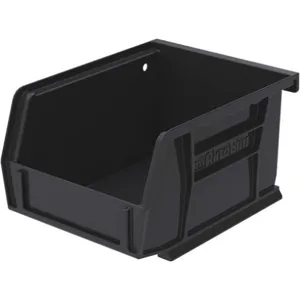 AKRO-MILS 30210BLACK Hang/Stack Bin, 5-3/8 Inch Length, 4-1/8 Inch Width, 3 Inch Height, Black | AC9NTJ 3HRX7