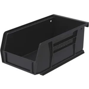 AKRO-MILS 30220ESD Esd Conductive Bin, 7-3/8 Inch Length, 4-1/8 Inch Width, 3 Inch Height, Black | AE7MXN 5ZK98