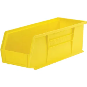 AKRO-MILS 30234YELLO Hang/Stack Bin, 14-3/4 Inch Length, 5-1/2 Inch Width, 5 Inch Height, Yellow | AD9LNE 4TJ78