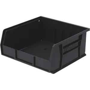 AKRO-MILS 30235BLACK Hang/Stack Bin, 10-7/8 Inch Length, 11 Inch Width, 5 Inch Height, Black | AC9NTP 3HRY3