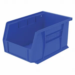 AKRO-MILS 30237BLUE Hang And Stack Bin, 6 x 9 1/4 x 5 Inch Size, Blue, 20 lbs. Capacity | CJ2KGG 45MV63