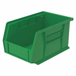 AKRO-MILS 30237GREEN Hang And Stack Bin, 6 x 9 1/4 x 5 Inch Size, Green, 20 lbs. Capacity | CJ2KGK 45MV64