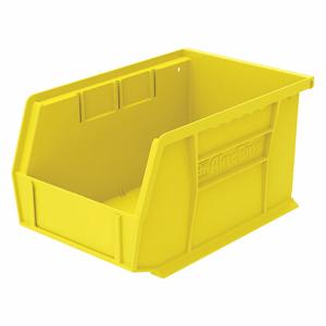 AKRO-MILS 30237YELLO Behälter zum Aufhängen und Stapeln, 6 x 9 1/4 x 5 Zoll groß, gelb, 20 lbs. Kapazität | CJ2KGH 45MV68