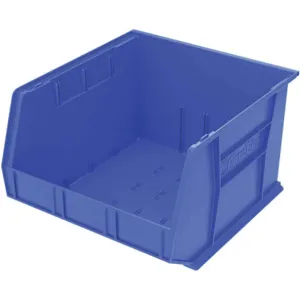 AKRO-MILS 30270BLUE Hang/Stack Bin, 11 Inch Height, 16-1/2 Inch Width, 18 Inch Length, Blue | AE7JHD 5YM94