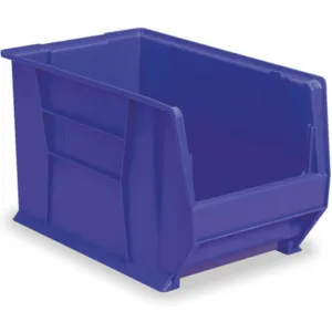 AKRO-MILS 30280BLUE Super Size Bin, 20 Inch Length, 12-3/8 Inch Width, 6 Inch Height, Blue | AC8HYV 3AJ41