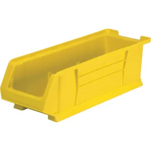 AKRO-MILS 30284YELLO Super Size Bin, 23-7/8 Inch Length, 8-1/4 Inch Width, 7 Inch Height, Yellow | AA2AAY 10A041