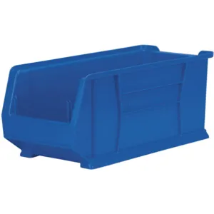 AKRO-MILS 30286BLUE Super Size Bin, 23-7/8 Inch Length, 11 Inch Width, 7 Inch Height, Blue | AD8VQU 4MXK4