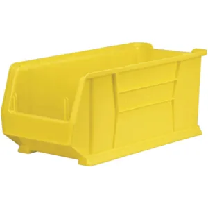 AKRO-MILS 30286YELLO Super Size Bin, 23-7/8 Inch Length, 11 Inch Width, 7 Inch Height, Yellow | AD8VQV 4MXK5