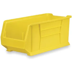 AKRO-MILS 30287YELLO Super Size Bin, 23-7/8 Inch Length, 11 Inch Width, 10 Inch Height, Yellow | AC9DPY 3FVZ9