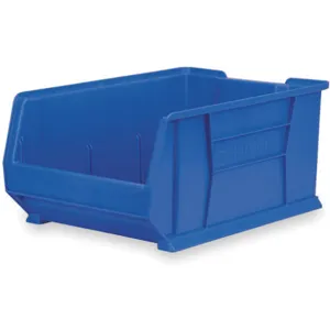 AKRO-MILS 30288BLUE Super Size Bin, 23-7/8 Inch Length, 16-1/2 Inch Width, 11 Inch Height, Blue | AC9DQA 3FWA2