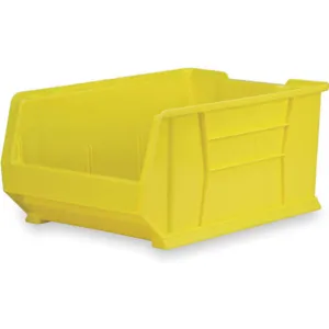 AKRO-MILS 30293YELLO Super Size Bin, 29-7/8 Inch Length, 16-1/2 Inch Width, 11 Inch Height, Yellow | AC9DQH 3FWA9