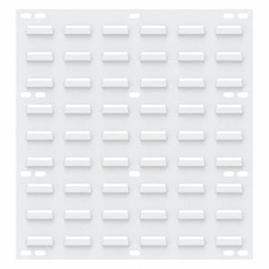 AKRO-MILS 30618TEXWHT Louvered Panel, 20 x 18 x 5/16 Inch Size, 1 Side, White | CJ2TNH 45YM44