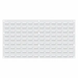 AKRO-MILS 30636TEXWHT Louvered Panel, 20 x 36 x 5/16 Inch Size, 1 Side, White | CJ2TNL 45YM47