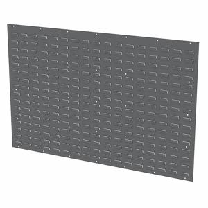 AKRO-MILS 30655GY Louvered Panel, 34 x 52 x 1 Inch Size, 1 Side, Gray | CJ2TNJ 40L708