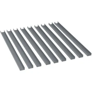 AKRO-MILS 30900 Bin Rail Accessory Kit, Gray, Steel | AE7JHG 5YM97