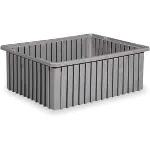 AKRO-MILS 33228GREY Divider Box, 22-3/8 Inch Length, 17-3/8 Inch Width, 8 Inch Height, Gray | AD9ZNU 4W028