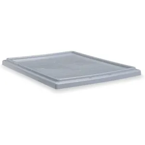 AKRO-MILS 35181GREY Nest/Stack Lid, 11 Inch Width, 3/4 Inch Height, 18 Inch Length, Gray | AJ2JFU 6A266