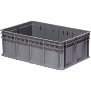 AKRO-MILS 38358GRY Wall Container, 23-5/8 Inch Length, 15-3/4 Inch Width, 8-21/32 Inch Height, Gray | AC8GCF 39T741