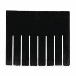 AKRO-MILS 42105 Divider, 9 9/16 Inch x 4 1/2 Inch x 1/8 Inch Size, Black, Industrial Grade Polymer | CH6JUK 494D07