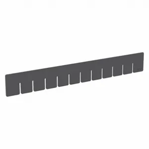 AKRO-MILS 42162 Divider, 15 1/4 x 2 Inch Size, Black, 9 1/8 Inch Bin Width, Polymer | CJ2AMN 45YM67