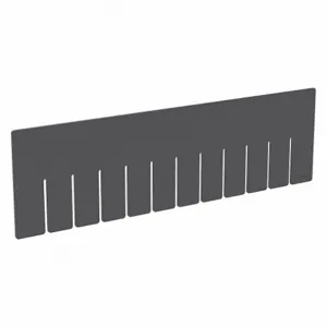 AKRO-MILS 42165 Divider, 15 1/4 x 4 1/2 Inch Size, Black, 9 Inch Bin Width, Polymer | CJ2AMM 45YM69