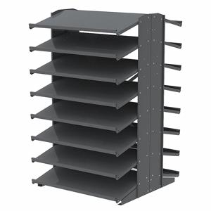 AKRO-MILS APRD18 Pick Rack, 36 x 36 x 60 Inch Size, 2 Sided, 0 Bins, 16 Shelves | CJ2ZUY 39H620