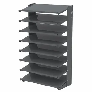 AKRO-MILS APRS18 Pick Rack, 36 x 18 x 60 Inch Size, 1 Sided, 0 Bins, 8 Shelves | CJ2ZUZ 39H621