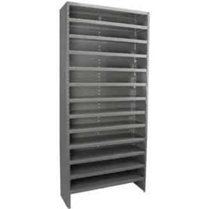 AKRO-MILS ASC1879 Enclosed Shelving Unit, 79 Inch Height, 36 Inch Width, 18 Inch Length, Gray | AE8XKP 6GDF2