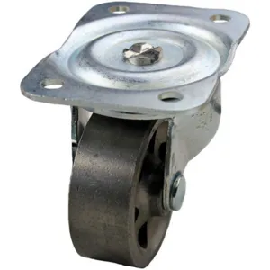 ALBION 01CA02X41S004G Swivel Plate Caster 200 Lb 2-1/2 Inch Diameter | AC6DYR 33H732