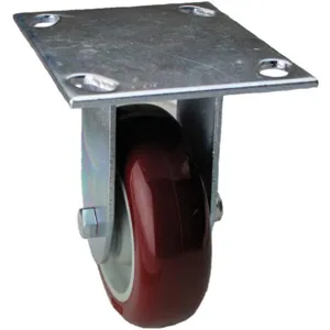 ALBION 02XA06128R001GN Rigid Plate Caster 450 Lb 6 Inch Diameter | AC6EGL 33H916