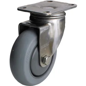 ALBION 04XR03X28SSS01GN Swivel Plate Caster 250 Lb 3-1/2 Inch Diameter | AC6DYE 33H721