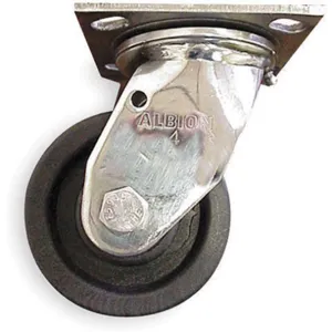 ALBION 05HE05201SG Swivel Plate Caster 1000 Lb 5 Inch Diameter | AE6WXE 5VP33