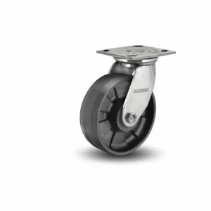 ALBION 05NG06201S Caster, 6 Inch Dia, 7 1/4 Inch Height, Swivel Caster, Swivel, 2 Inch Wheel Width | CN8EQT 60RL19