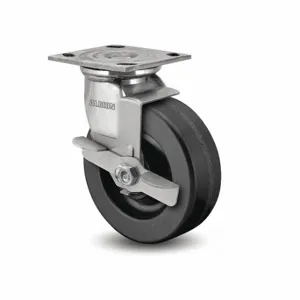 ALBION 05TM04201SFBD Caster, 4 Inch Dia, 5 5/8 Inch Height, Swivel With Face Brake | CN8EZB 60RL47