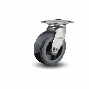 ALBION 05XA06201S Caster, 6 Inch Dia, 7 1/4 Inch Height, Swivel Caster, Swivel, 2 Inch Wheel Width | CN8EQX 60RL62