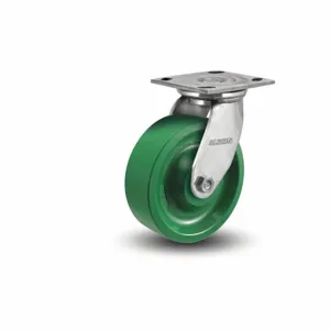 ALBION 05XI05201S Caster, 5 Inch Dia, 6 1/2 Inch Height, Swivel Caster, Swivel, 2 Inch Wheel Width | CN8EMX 60RL71