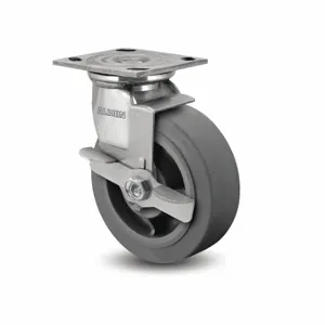 ALBION 05XS08201SFBD Caster, 8 Inch Dia, 9 1/2 Inch Height, Swivel With Face Brake, Swivel | CN8EVR 60RL95