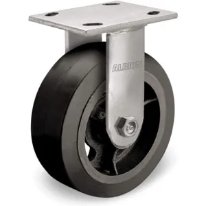 ALBION 16MR08201RG Rigid Plate Caster 600 Lb 8 Inch Diameter | AC9ERB 3G134