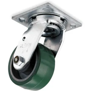 ALBION 16PD08201SG Swivel Plate Caster 1250 Lb 8 Inch Diameter | AC9ERL 3G143