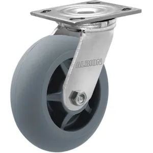 ALBION 16XR06201S Swivel Plate Caster 6x2 | AG6WPM 49H615