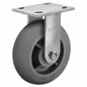 ALBION 16XR08201R Caster, 8 Inch Dia, 9 1/2 Inch Height, Rigid Caster | CN8ETE 60RP28