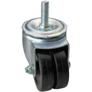 ALBION 202RN03052S-S30G Dual Wheel Swivel Caster 350 Lb 3 Inch Rubber | AB8TCX 26Y502