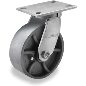 ALBION 410FR10501SG Kingpinless Swivel Caster 5400 Lb 10 Inch Diameter | AB3VPC 1VJH1