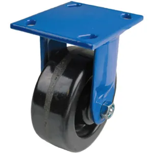 ALBION 934TM06252R-BLUGN Rigid Plate Caster 900 Lb 6 Inch Diameter | AC6EFC 33H884