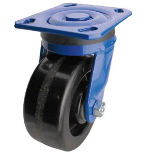 ALBION 934TM05252S-BLUGN Swivel Plate Caster 900 Lb 5 Inch Diameter | AC6EEY 33H880