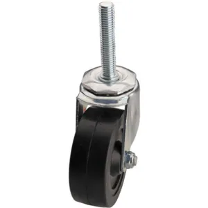 ALBION DC2RR05052S-SX3GN Swivel Stem Caster 5 Inch 200 Lb Rubber | AC6BRK 32J936